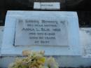 Anna L. BLIESNER, mother, died 6 Nov 1958 aged 60 years; Marburg Lutheran Cemetery, Ipswich 