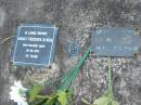 Louisa Emma Therese BERG, wife mother, died 15 Aug 1938 aged 62 years 6 months; August Frederick W. BERG, died 10-10-1971 aged 93 years; Frederick Gustav H. BERG, died 24-12-1976 aged 70 years; Marburg Lutheran Cemetery, Ipswich 