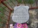 Wilhelm Friedrich LESCHKE, died 3 Sept 1901 aged 9 days; Marburg Lutheran Cemetery, Ipswich 