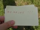 Merkine?;
Maroon General Cemetery, Boonah Shire