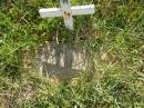 Alex? NEWMAN;
Maroon General Cemetery, Boonah Shire