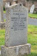 Isabella F LOCKIE d: 28 Dec 1969 aged 71  husband John HERBERT d: 16 Jan 1970 aged 75  Melrose cemetery, Roxburgshire, Scotland  