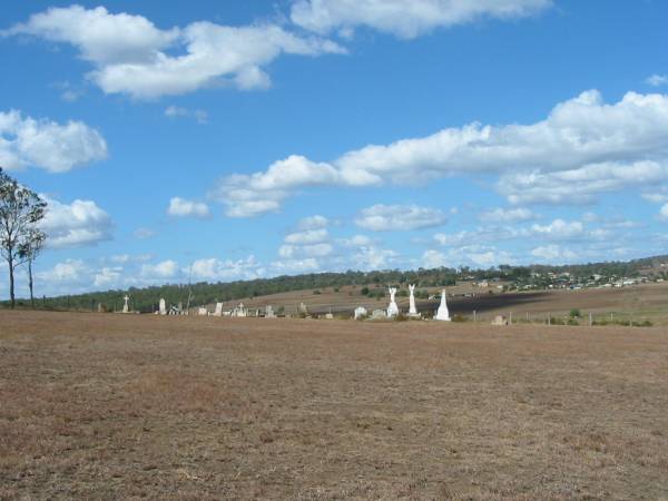 Meringandan cemetery, Rosalie Shire  | 