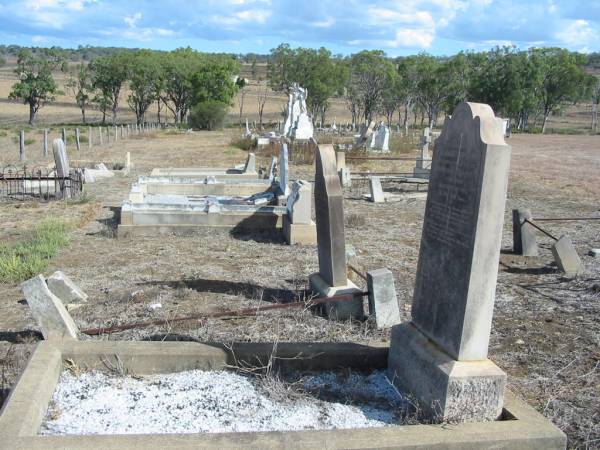 Meringandan cemetery, Rosalie Shire  | 