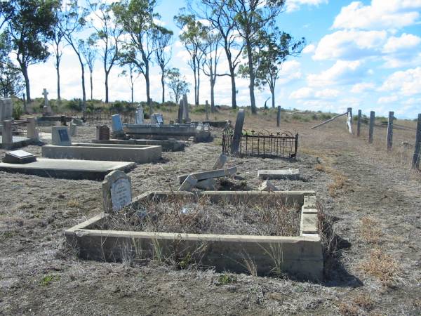 Meringandan cemetery, Rosalie Shire  | 