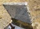 
Otto F. WOLSKI,
died 25 March 1951 aged 68 years;
Meringandan cemetery, Rosalie Shire
