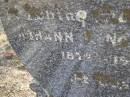 
Johann NOTHDURFT,
1878 - 1956;
Meringandan cemetery, Rosalie Shire
