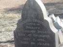
Catherine TROUSDELL,
native of Delgany Wicklow Ireland,
died Gomoron 1 May 1896 aged 69 years;
Meringandan cemetery, Rosalie Shire
