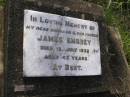 
James EMBREY, husband father,
died 16 July 1932 aged 43 years;
Milbong General Cemetery, Boonah Shire
