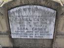 
Daniel CASEY, husband father,
died 22 Oct 1950 aged 81 years;
Sara CASEY, wife,
died 9 May 1977 aged 98 years;
Milbong General Cemetery, Boonah Shire

