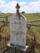 
Maria Ida Anna ZIELKE,
died 14 Apr 1910 aged 2 years;
Milbong St Lukes Lutheran cemetery, Boonah Shire
