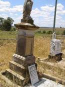 
Friedrich DRAHEIM,
husband father,
died 11 Dec 1917 aged 77 years;
Milbong St Lukes Lutheran cemetery, Boonah Shire
