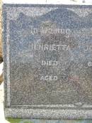 
Henrietta Johanna BADKE,
died 6 April 1937 aged 71 years;
Milbong St Lukes Lutheran cemetery, Boonah Shire
