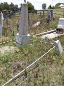 Theodore LEU, died 2 FEb 1902 aged 64 years; Milbong St Luke's Lutheran cemetery, Boonah Shire 