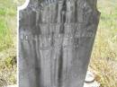 
Johanna Louisa BEITZEL,
daughter,
aged 3 weeks;
Milbong St Lukes Lutheran cemetery, Boonah Shire
