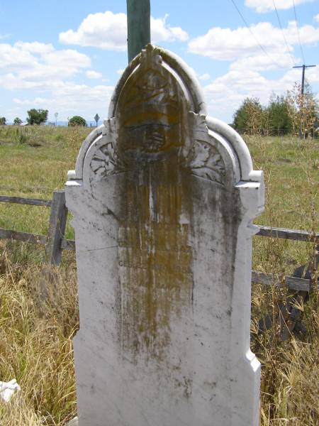 Marie BOGERT,  | born 28 Feb 1847 died 22 Aug 1931;  | Milbong St Luke's Lutheran cemetery, Boonah Shire  | 