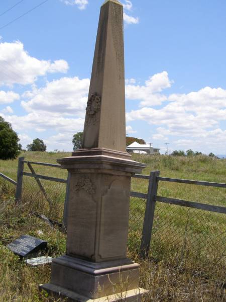 Louise Marie H. STENZEL,  | died Jan? 1872?;  | Milbong St Luke's Lutheran cemetery, Boonah Shire  | 