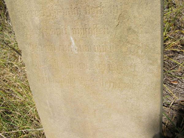 Milbong St Luke's Lutheran cemetery, Boonah Shire  | 