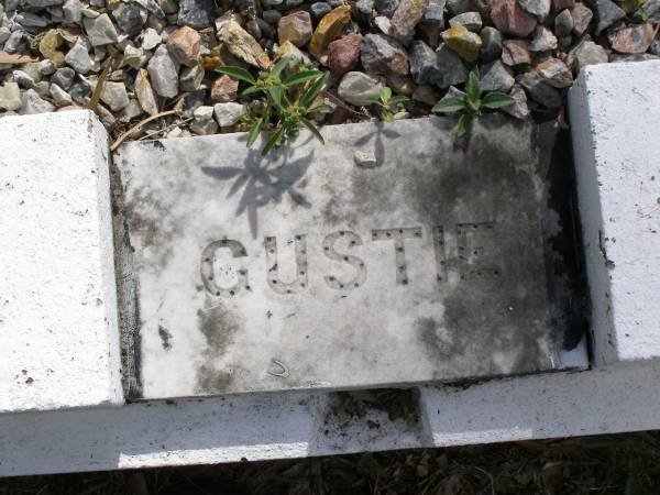 Augusta (Gustie) H. LITZOW, sister,  | died 2 Nov 1964 aged 78 years;  | Minden Baptist, Esk Shire  | 