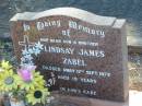 
Lindsay James ZABEL
17 Sep 1972 aged 15
MindenCoolana - St Johns Lutheran 
