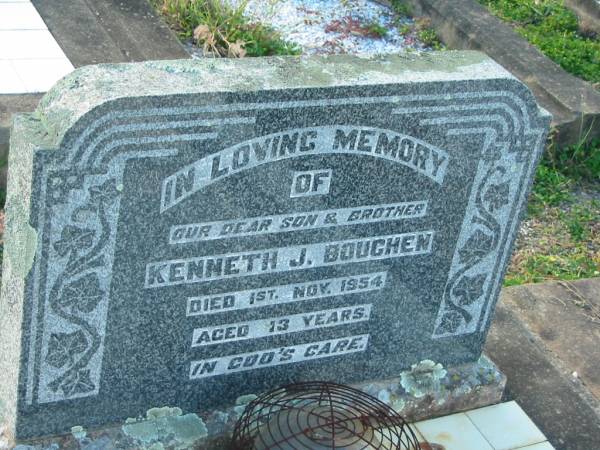 Kenneth J BOUGHEN  | 1 Nov 1954 aged 13  | Minden/Coolana - St Johns Lutheran  | 