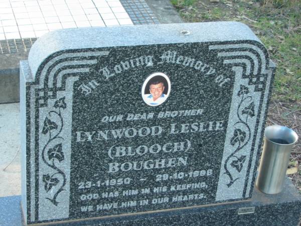 Lynwood Leslie (BLOOCH) BOUGHEN  | b: 23 Jan 1950, d: 29 Oct 1998  | Minden/Coolana - St Johns Lutheran  | 