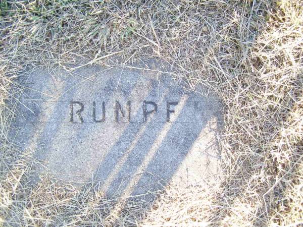 RUMPF;  | St Johns Evangelical Lutheran Church, Minden, Esk Shire  | 