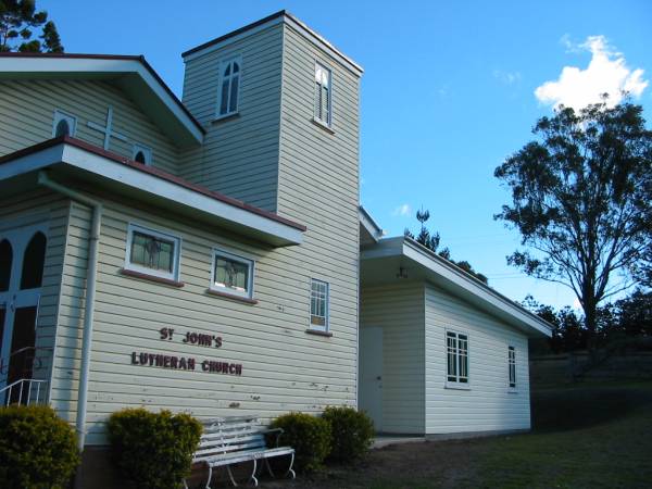 St Johns Evangelical Lutheran Church, Minden, Esk Shire  | 