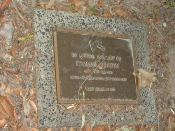 Thomas BIERTON,  | died 24 July 1967,  | brother uncle brother-in-law;  | Henry James BIERTON,  | died 17 Jan 1970 aged 66 years,  | husband of Jean,  | father of Jim, Rhonda, Bev, Dawn, Graham & Rod;  | Jean BIERTON,  | born 1-8-1916,  | died 4-10-1987,  | wife of Henry James,  | mother mother-in-law grandmother;  | Mooloolah cemetery, City of Caloundra  |   | 