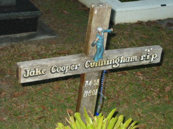 Jake Cooper CUNNINGHAM,  | 7-4-1998 - 21-8-2001,  | love mum, dad, Josh & Konner;  | Mooloolah cemetery, City of Caloundra  |   | 