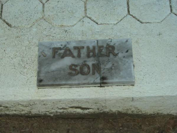 Herman ALBRECHT,  | husband father,  | died 5 Jan 1956 aged 59 years;  | Eric S. ALBRECHT,  | son brother,  | died 4 Feb 1955 aged 22 years;  | Mooloolah cemetery, City of Caloundra  |   | 