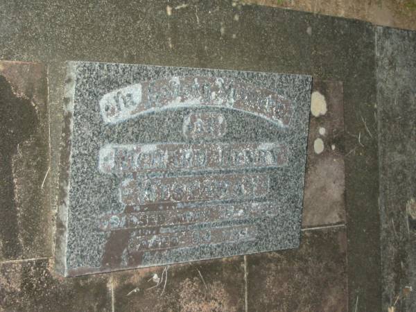 W.L.M. (Mena) WESTAWAY,  | died 18-11-70 aged 81 years;  | Richard Henry WESTAWAY,  | died 16-9-63? aged 84 years;  | Mooloolah cemetery, City of Caloundra  |   | 