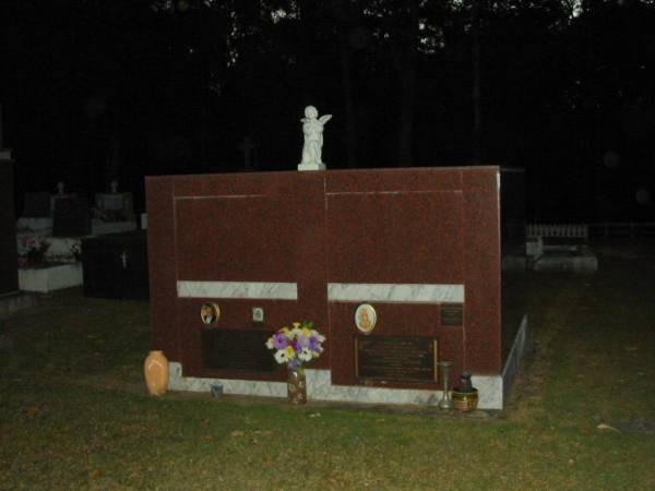 Bernardo COCCI,  | born Gerida? Italy 14-8-1925,  | died Caloundra 3-5-1998,  | husband to Adelina,  | father to Lillana,  | father-in-law to Kip,  | nonno to Maree, Toni & Michael;  | Sergui DE CLARA,  | born Passaraino Codroipo Italy 17 June 1924,  | died 17 Dec 2001,  | husband to Ernesta,  | father to Gianni, Luigina & Roberto,  | nonno to Fabian, Andrew, Christian, Thomas, Renee,  | Joel & Zoe;  | Mooloolah cemetery, City of Caloundra  |   | 