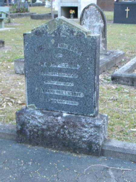 Robert LEACH,  | died 5 Sept 1945,  | Evelyn Millicent,  | wife,  | died 1 May 1949;  | Mooloolah cemetery, City of Caloundra  |   | 