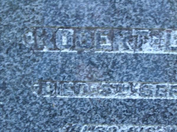 Robert LEACH,  | died 5 Sept 1945,  | Evelyn Millicent,  | wife,  | died 1 May 1949;  | Mooloolah cemetery, City of Caloundra  |   | 