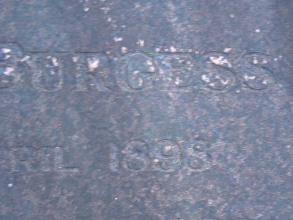 Mary BURGESS,  | born April 1898,  | died Feb 1983;  | Mooloolah cemetery, City of Caloundra  |   |   | 