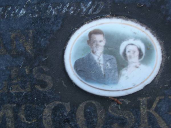 Norman Charles MCCOSKER,  | husband,  | died ?? Sept 1983 aged 84 years;  | Mooloolah cemetery, City of Caloundra  |   | 