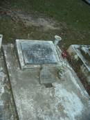 
Thomas F. RUTLEY,
husband father,
died 13 Aug 1966 aged 45 years;
Ida RUTLEY,
grandmother,
22-9-21 - 1-12-99;
Mooloolah cemetery, City of Caloundra

