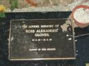 
Ross Alexander GLOVER,
15-5-51 - 13-3-57;
Mooloolah cemetery, City of Caloundra

