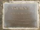 
Vesela Muncan VOLJENA,
28-8-1929 - 29-5-1991;
Mooloolah cemetery, City of Caloundra

