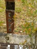 
Troy BOOTH,
1972 - 1996;
Mooloolah cemetery, City of Caloundra 
