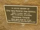 Olha Irena PANKIW (nee SAWKA), born Lviv 17 March 1922 died Caloundra 16 June 2003; Mooloolah cemetery, City of Caloundra 
