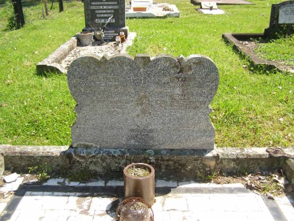 parents;  | Charles (Tom) HINE,  | died 13 Feb 1941 aged 56 years;  | Jessie Rebecca HINE,  | died 29 Jan 1949 aged 60 years;  | Moore-Linville general cemetery, Esk Shire  |   | 