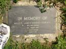 James Conrad (Curley) MILLER,
buried 6 Jan 1984;
Moore-Linville general cemetery, Esk Shire