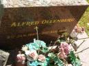 Alfred OLLENBURG, 9 Jan 1897 - 21 Aug 1974; Carl OLLENBURG, nephew, 1 Aug 1943 - 15 July 2001; Moore-Linville general cemetery, Esk Shire 