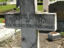 
Vida Mildred Dorothea (Millie),
wife of Henry HOPLEY,
daughter of John & Lucy CARSELDINE,
died 3 March 1930 aged 21 years;
Moore-Linville general cemetery, Esk Shire
