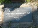 Denis Richard MCAULIFFE,
died 15-7-1997 aged 24 years;
Moore-Linville general cemetery, Esk Shire