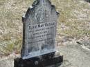 
Elsie May BAILLS
23 Apr 1914
aged 10 yrs and 10 months

Mt Walker HistoricPublic Cemetery, Boonah Shire, Queensland

