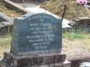 
Mary STOKES
22 Jul 1940
aged 70 years

William H STOKES
4 Mar 1942 aged 72


Mt Walker HistoricPublic Cemetery, Boonah Shire, Queensland

