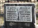 Frederick HINRICHSEN
13 Aug 1935
62 yrs
Mary Ethel HINRICHSEN
12 Sep 1954
79 yrs
Mt Walker HistoricPublic Cemetery, Boonah Shire, Queensland